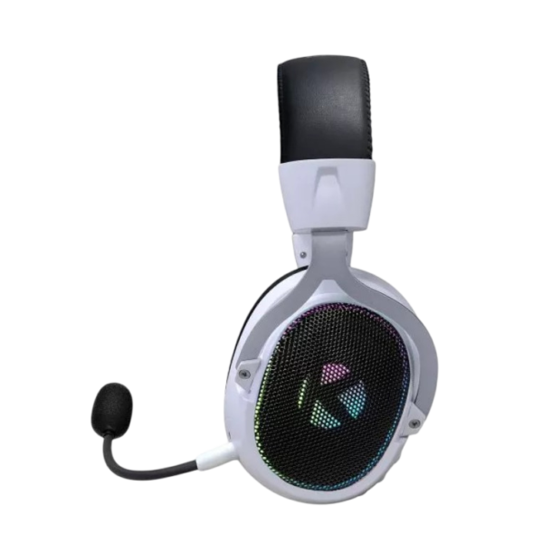 KGAMING K10 WIRELESS GAMING HEADSET- BLACK & WHITE