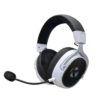 KGAMING K10 WIRELESS GAMING HEADSET- BLACK & WHITE