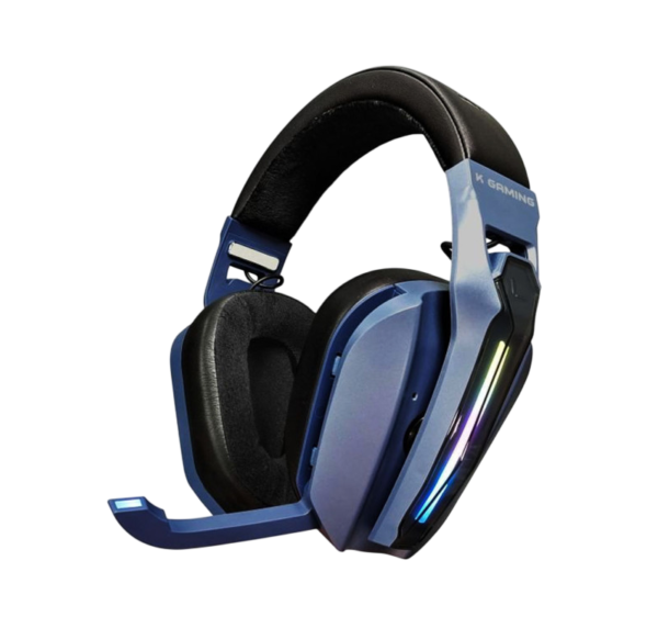 KGAMING K30 WIRELESS GAMING HEADSET- BLACK & BLUE