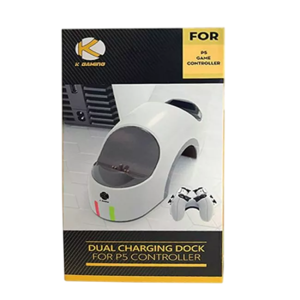 K Gaming Dual Charging Dock for PS5 Controller