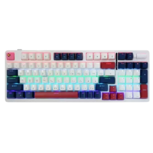 KGAMING (C-MKB96-CB) ARCTIC RIFT TRI-MODE GAMING KEYBOARD CREAM BLUE