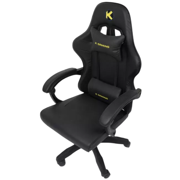 KGAMING CHAIR FULL BLACK KGS-001A